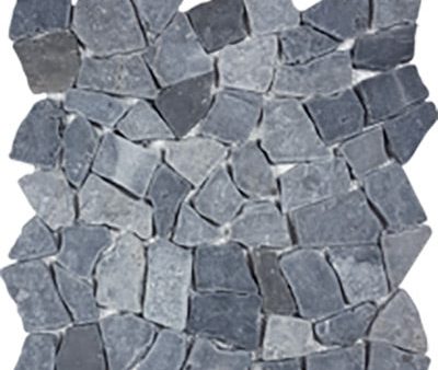 Tesoro Decorative Collection - Ocean Stone Mosaics - Gray Tumbled Online