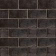 Bedrosians Tile & Stone - Vivace 4  x 9  Floor & Wall Tile - Caviar Online now