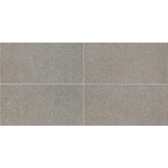 American Olean Neospeck 12 in. x 24 in. Porcelain Floor Tile - Medium Gray Discount