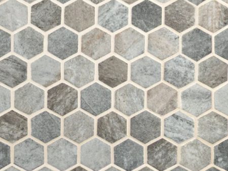 *Closeout Tile* MSI Hexagon Glass Tile - Stonella - 2 x 2  Hex Mosaic Tile - $16.00 a SF (14.7sf Per Box) Online now