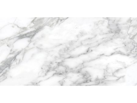 Anatolia - La Marca Glazed Porcelain 12 in. x 24 in. Honed Tile - Arabescato Online now