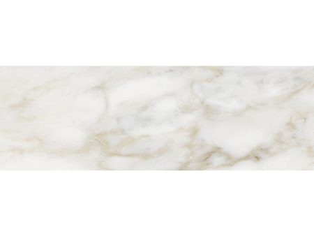 Anatolia - La Marca Glazed Porcelain 4 in. x 12 in. Honed Tile - Calacatta Paonazzo For Sale