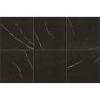 Marazzi - Classentino Marble 24 in. x 24 in. Porcelain Tile - Centurio Black Polished Online now