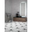 Soci Tile - Starline Hexagon 10  x 11.5  Porcelain Tile - White For Cheap