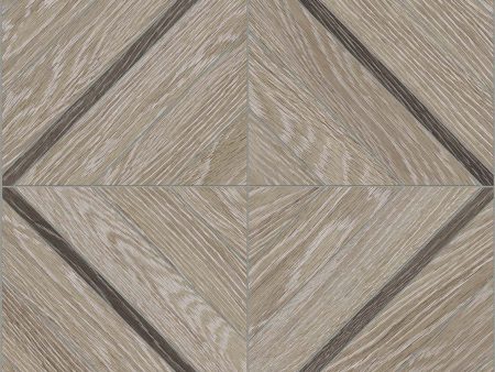 Anatolia Aspen 16 in. x 16 in. HD Porcelain Marquetry Mosaics - French Oak Sale