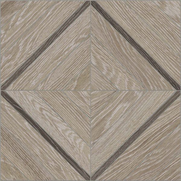 Anatolia Aspen 16 in. x 16 in. HD Porcelain Marquetry Mosaics - French Oak Sale