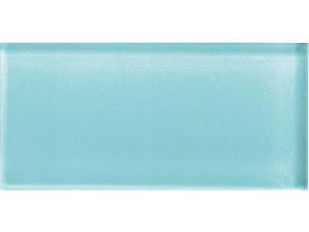 American Olean - Color Appeal 3 in. x 6 in. Glass Wall Tile - Fountain Blue Online