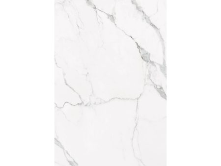 Happy Floors - Statuario 24 in. x 48 in. Rectified Porcelain Tile - (Matte) Hot on Sale