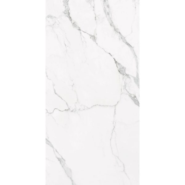 Happy Floors - Statuario 24 in. x 48 in. Rectified Porcelain Tile - (Matte) Hot on Sale