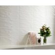 Tesoro Decorative Collection - Aria 8 in. x 20 in. - Bianco on Sale