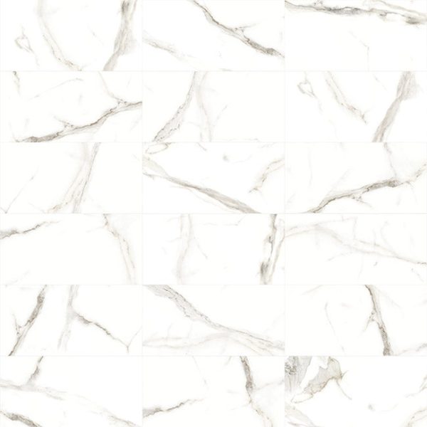 Anatolia Mayfair 4 in. x 12 in. HD Rectified Porcelain Tile - Calacatta Oro (Polished) on Sale