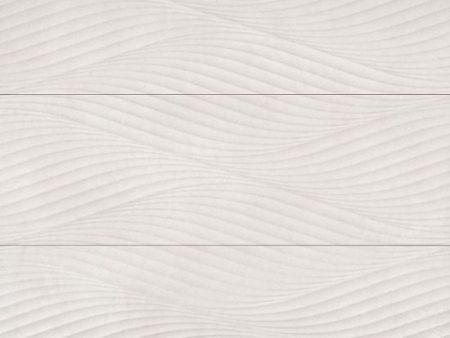 Bedrosians - Donna 13  x 40  Wave Wall Tile - Sand Hot on Sale