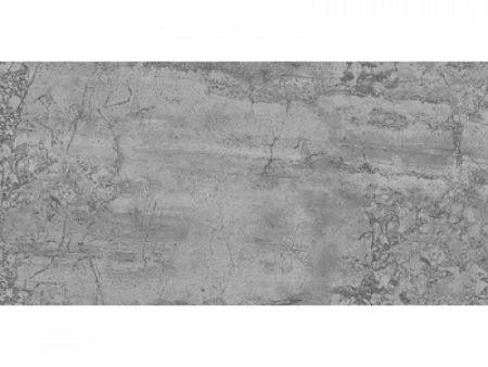 Lungarno - Stoneway 12 in. x 24 in. Glazed Porcelain Tile - White Anthracite on Sale