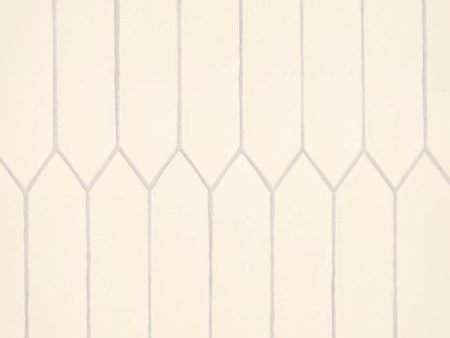 Bedrosians - Reine Collection 3  x 12  Wall Tile - Ivory For Cheap