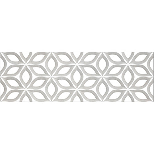 General Ceramic - 12 in. x 36 in. Petalos Gris Matte Deco Cheap