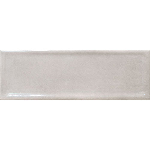 Happy Floors - Titan - 4 in. x 12 in. Edge Ceramic Wall Tile - Glossy - Pearl on Sale