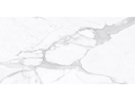 Anatolia - La Marca Glazed Porcelain 24 in. x 48 in. Honed Tile - Statuario Nuovo For Discount