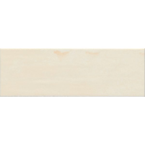 Tesoro - Maiolica 4 in. x 12 in. Bullnose - Crema Hot on Sale