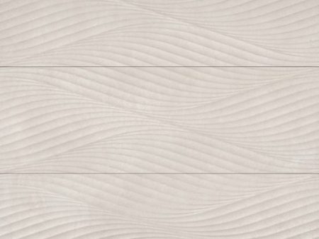 Bedrosians - Donna 13  x 40  Wave Wall Tile - Beige Online