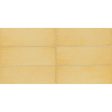 Tesoro - Maiolica 4 in. x 12 in. Ceramic Wall Tile - Ocra For Cheap