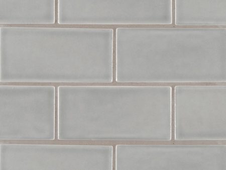 MSI - Highland Park - 3 in. x 6 in. Morning Fog Subway Tile Discount