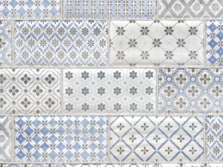 Topcu - Vita Decorative Wall Tile 4 in. x 8 in. - Mare Decor Mix Fashion