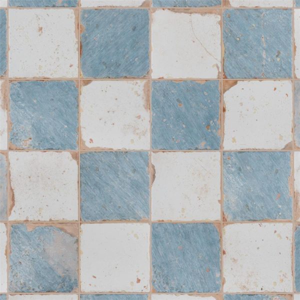 SomerTile - Artisan Ceramic Tile - Damero Azul Supply