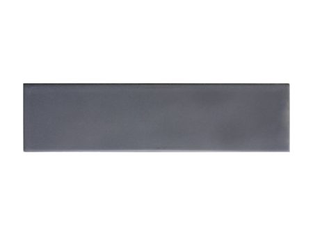 Lungarno - London Metro 3 in. x 12 in. Ceramic Wall Tile - Soho Grey on Sale