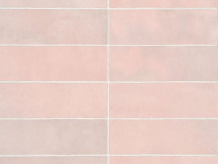 Bedrosians Tile & Stone - Cloe 2.5  x 8  Wall Tile - Pink Online