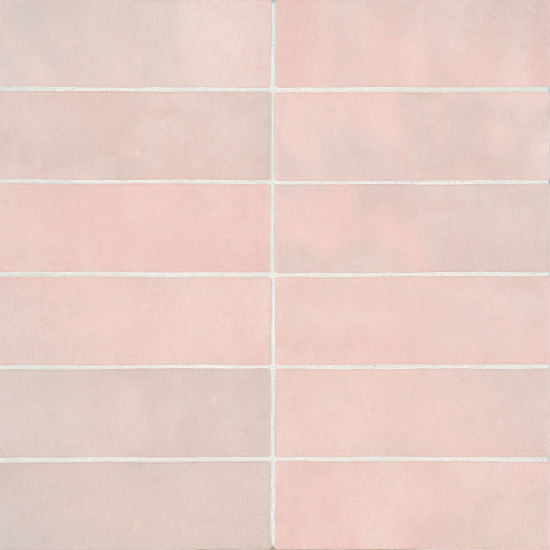 Bedrosians Tile & Stone - Cloe 2.5  x 8  Wall Tile - Pink Online