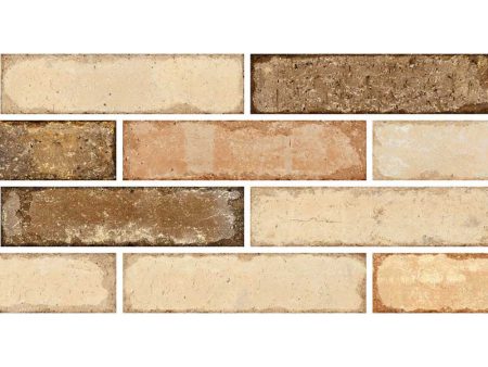 Crossville Studios - BrickLane - 3 in. x 12 in. Porcelain Tile - Beige Online