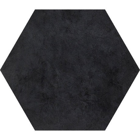 Daltile - Bee Hive 24 in. x 20 in. Porcelain Tile - Black For Sale