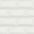 MSI - Domino - 3 in. x 6 in. Beveled White Subway Tile Supply