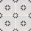 Arizona Tile - Cementine Black and White - B&W 3 For Discount