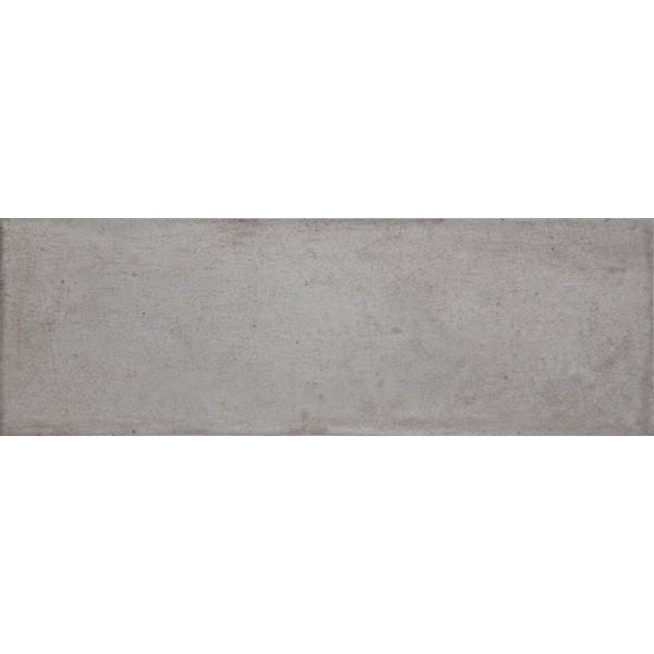 Tesoro - Maiolica 4 in. x 12 in. Ceramic Wall Tile - Grigio Sale