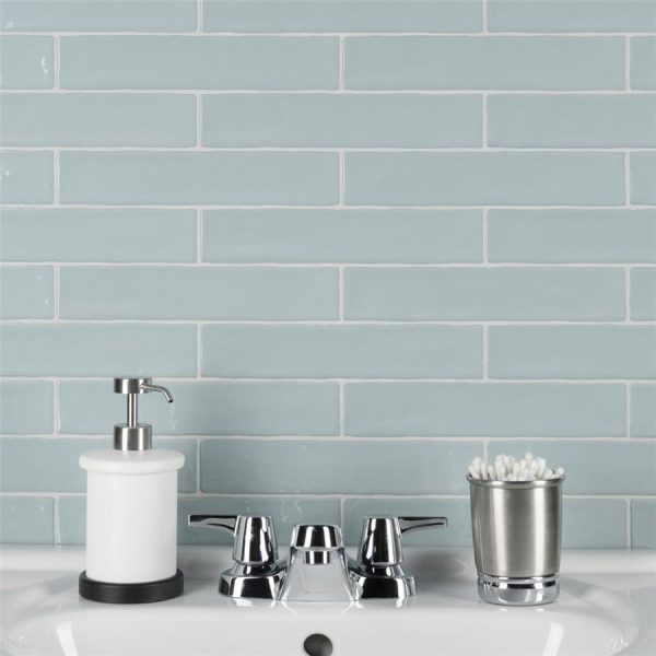 SomerTile - Chester 2  x 10  Subway Tile - Acqua Online