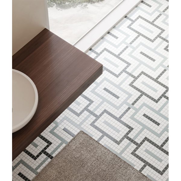 Anatolia - Soho Porcelain - Chain Pattern Mosaic - Dawn Blend Matte For Discount