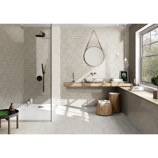 Tesoro - Albatross 3 in. x 12 in. Ceramic Wall Tile - Pumice on Sale