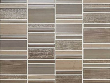 American Olean - Serentina - Block Random Mosaic - Solitude Online Sale