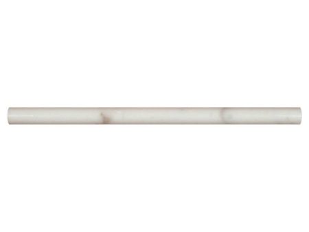 MSI - Calacatta Gold 3 4 in. x 3 4 in. x 12 in. Marble Pencil Molding - Polished Hot on Sale