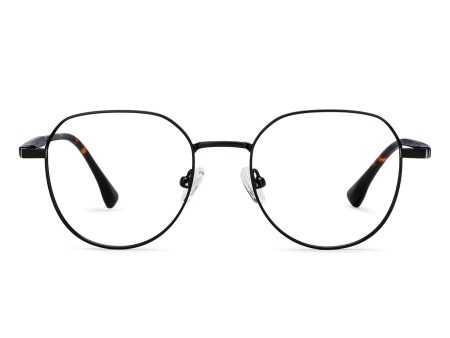 Tortoise Round Vincent Eyeglasses on Sale