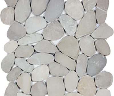 Tesoro Decorative Collection - Ocean Stone Mosaics - Tan Sliced Fashion