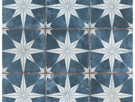 SomerTile - Harmonia 13 in. x 13 in. Ceramic Tile - Kings Star Sky For Cheap