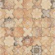 Soci Tile - Terra Cotta Series - 6  x 6  Wall Tile - Cross Fire Fashion