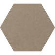 Daltile - Bee Hive 24 in. x 20 in. Porcelain Tile - Taupe Fashion