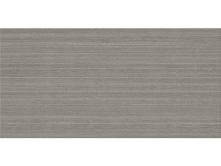 Daltile Fabric Art 12 in. x 24 in. Modern Linear - Medium Gray ML63 For Discount