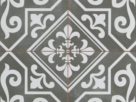 Emser Tile - Nostalgia 18 in. x 18 in. Glazed Ceramic Tile - Saga on Sale