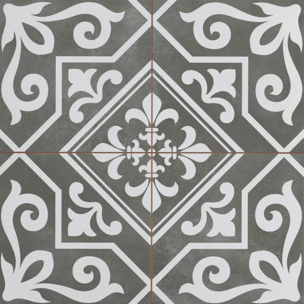 Emser Tile - Nostalgia 18 in. x 18 in. Glazed Ceramic Tile - Saga on Sale