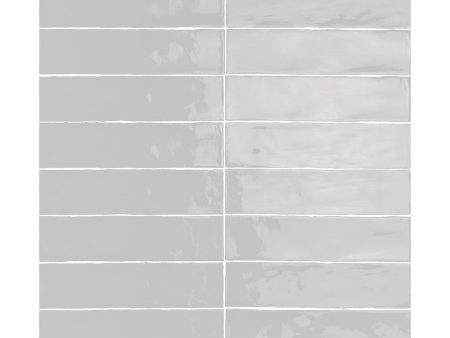 Lungarno - Linea 3 in. x 12 in. Ceramic Tile - Cenere Glossy Fashion