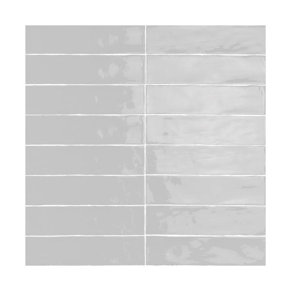 Lungarno - Linea 3 in. x 12 in. Ceramic Tile - Cenere Glossy Fashion